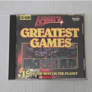 Vintage 1994 Apogee Greatest Games PC CD ROM DOS Duke Nukem Keen USA Made